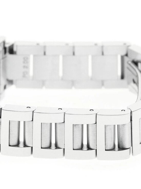 BVLGARI Rettangolo RT39S Stainless steel White Italy  BVLGARI Rettangolo RT39S white Dial Quartz Ladies Watch